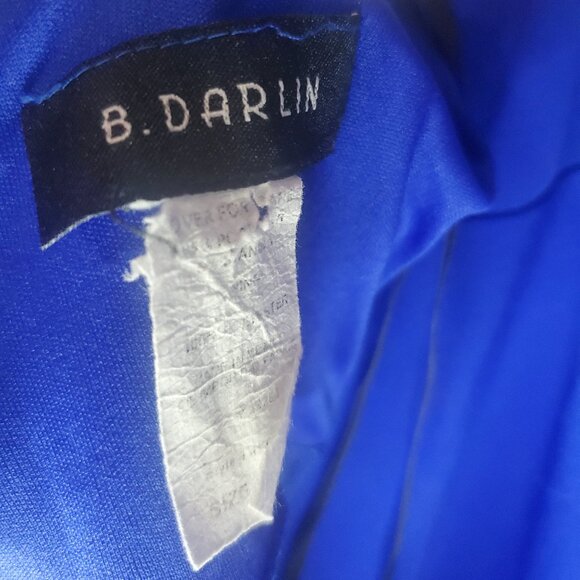 Pre-Loved B. Darlin Blue Juniors Dress Size 3/4 - Picture 2 of 11
